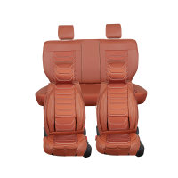 Seat covers for Suzuki Grand Vitara from 2005 bis 2015 in cinnamon model Dubai
