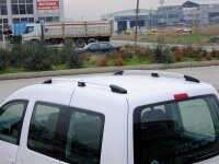 Dachreling passend f&uuml;r VW Caddy Bj. 2003-2020 Alu Hochglanz