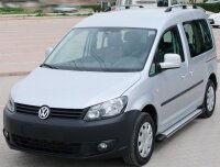 Dachreling passend f&uuml;r VW Caddy Bj. 2003-2020 Alu Hochglanz