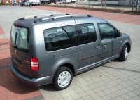 Roof Rails suitable for VW Caddy Maxi from 2007 aluminum high gloss polished