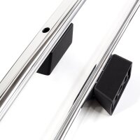 Roof Rails suitable for VW T5 T6 und T6.1 short from 2003 aluminum high gloss polished