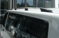 Roof Rails suitable for VW T5 T6 und T6.1 long from 2003 aluminum high gloss polished
