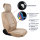 Seat covers for Volkswagen Caddy und Maxi from 2007 in beige model Dubai