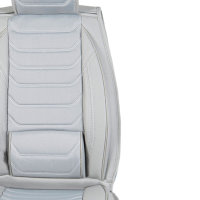Sitzbez&uuml;ge passend f&uuml;r VW Caddy und Maxi ab 2007 in Grau Set Dubai