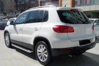 Running Boards suitable for VW Tiguan 2007-2015 Hitit chrome with T&Uuml;V