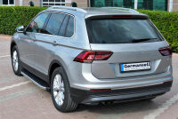 Running Boards suitable for VW Tiguan  2016-2024 Hitit chrome with T&Uuml;V