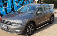 Running Boards suitable for VW Tiguan from 2016 Hitit chrome with T&Uuml;V