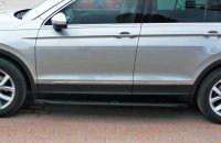 Trittbretter passend f&uuml;r VW Tiguan ab 2016 Ares Schwarz mit T&Uuml;V