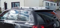 Roof Rails suitable for VW Touareg from 2002 - 2010 aluminum high gloss polished