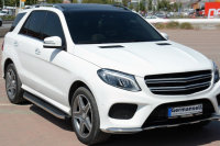 Running Boards suitable for Mercedes-Benz GLA from 2013 Ares chrome with T&Uuml;V