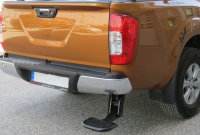 Footboard to unfold Nissan Navara NP300 from year of construction 2016 Color Black