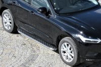 Running Boards suitable for Volvo XC60 from 2017 Hitit chrome with T&Uuml;V