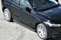 Running Boards suitable for Volvo XC60 from 2017 Hitit black with T&Uuml;V