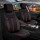 Seat covers for Fiat 500 from 2012 in black red model Bangkok