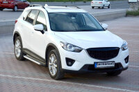 Trittbretter passend f&uuml;r Mazda CX-5 2011-2016 Olympus Chrom mit T&Uuml;V