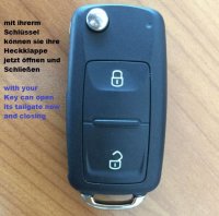 Heckklappen Zentralverriegelung Nachr&uuml;stsatz passend f&uuml;r Mercedes X-Klasse ab Bj. 2016