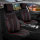Seat covers for Hyundai IX55 from 2006 in black red model Bangkok