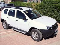Running Boards suitable for Dacia Duster from 2010-2017 Olympus chrome with T&Uuml;V