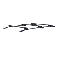 Set of 3 roof racks suitable for Kia Sportage from 2004 black 120 cm