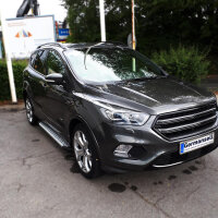 Trittbretter passend f&uuml;r Ford Kuga 2016-2019 Olympus Chrom mit T&Uuml;V