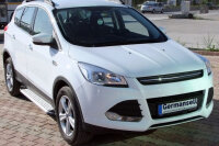 Trittbretter passend f&uuml;r Ford Kuga ab 2013-2016 Olympus Chrom mit T&Uuml;V
