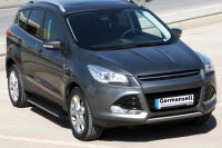 Trittbretter passend f&uuml;r Ford Kuga ab 2013-2016 Olympus Schwarz mit T&Uuml;V