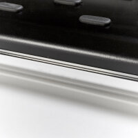 Trittbretter passend f&uuml;r Hyundai Santa Fe 2012-2018 Olympus Schwarz mit T&Uuml;V