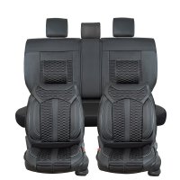 Seat covers for Land und Range Rover Evoque from 2011 in black model Bangkok