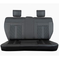Seat covers for Land und Range Rover Evoque from 2011 in black white model Bangkok