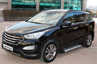 Trittbretter passend f&uuml;r Hyundai Santa Fe 2012-2018 Olympus Chrom mit T&Uuml;V