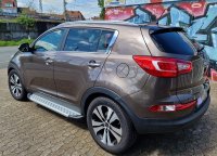 Running Boards suitable for Kia Sportage 3 2010-2015 Olympus chrome with T&Uuml;V