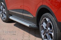 Trittbretter passend f&uuml;r Nissan Juke ab 2010 Olympus Chrom mit T&Uuml;V