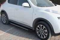 Trittbretter passend f&uuml;r Nissan Juke ab 2010 Olympus Chrom mit T&Uuml;V