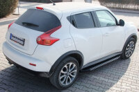Trittbretter passend f&uuml;r Nissan Juke ab 2010 Olympus Chrom mit T&Uuml;V