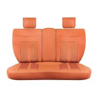 Seat covers for Mitsubishi Outlander from 2007 bis 2012 in cinnamon model Bangkok