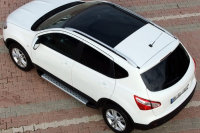 Running Boards suitable for Nissan Qashqai 2007-2013 Olympus chrome with T&Uuml;V