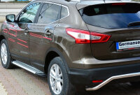 Trittbretter passend f&uuml;r Nissan Qashqai Bj 2014-2021  Olympus Chrom mit ABE