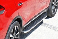 Running Boards suitable for Nissan X-Trail  2014-2022 Hitit chrome with T&Uuml;V