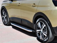 Running Boards suitable for Peugeot 3008 from 2016 Hitit chrome with T&Uuml;V