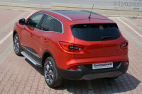 Running Boards suitable for Renault Kadjar from 2015 Olympus chrome with T&Uuml;V
