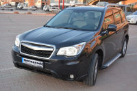 Running Boards suitable for Subaru Forester from 2013 Olympus chrome with T&Uuml;V
