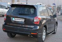 Running Boards suitable for Subaru Forester from 2013 Olympus black with T&Uuml;V