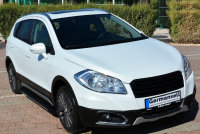 Running Boards suitable for Suzuki SX 4 S Cross from 2013 Olympus black with T&Uuml;V
