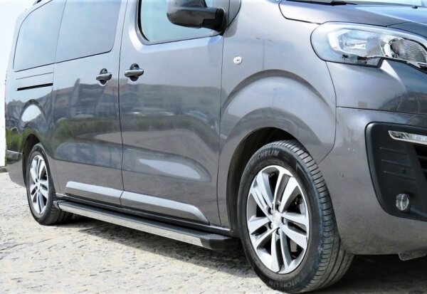 Running Boards suitable for Toyota Proace L1 from 2016 Truva with T&Uuml;V
