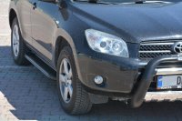 Trittbretter passend f&uuml;r Toyota RAV4 2006-2013 Olympus Schwarz mit T&Uuml;V