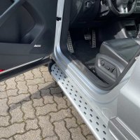 Running Boards suitable for VW Tiguan 2007-2015 Olympus chrome with T&Uuml;V