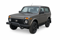 Frontschutzb&uuml;gel in Schwarz Lada 4x4 Niva / Taiga / Urban ab Baujahr 2005