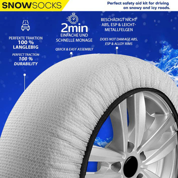 Snow socks textile Super-X Series, 49,00 €