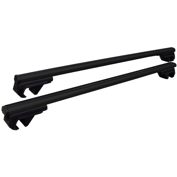 VW Tiguan - Year of construction 2007 - 2 x Roof rack in black - 120 cm