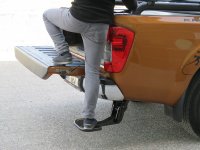 Footboard for unfolding Ford Ranger from year of construction 2012 Color Black